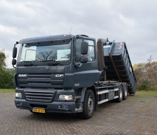 vrachtwagen van m clean service